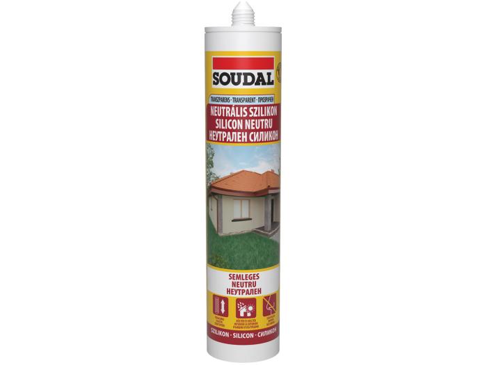 SOUDAL Neutrális szilikon (280 ml)