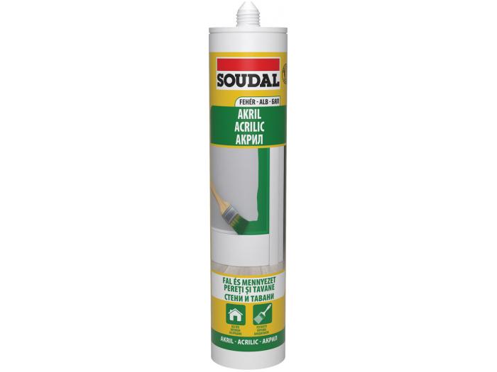 SOUDAL Akril tömítő (280 ml)